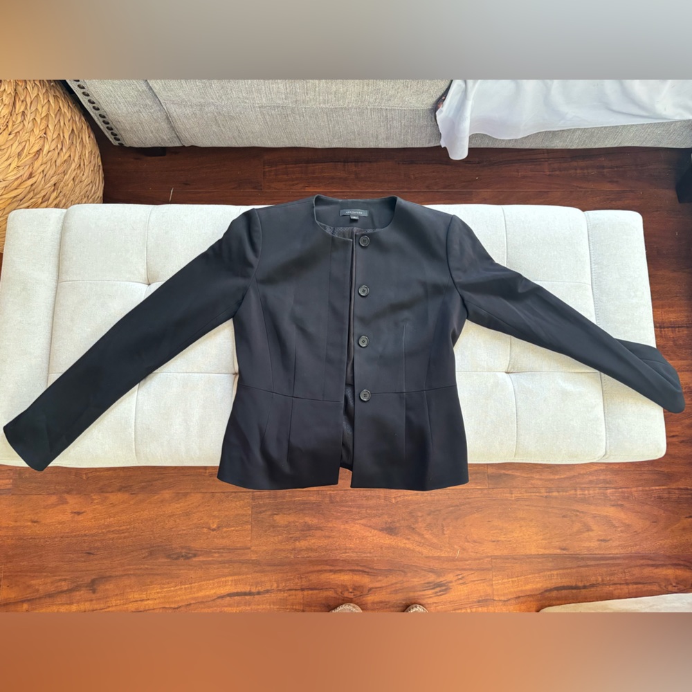Ann Taylor black blazer size 0